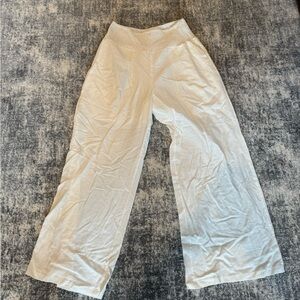 White Linen Pants
